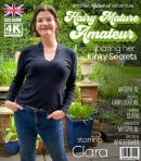 Clara Matthews in Hairy Mature Amateur Clare Is Telling Her Kinky Secrets video from MATURE.NL