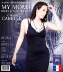 Naughty French Mom Camille Is Masturbating At The Office video from MATURE.NL