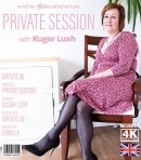 57 Year Old Granny Kugar Lush Is Getting Naughty In Her Hot Lingerie