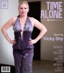 Vikky Shy in Mom Vicky Shy With Her Large Nipples Loves To Masturbate video from MATURE.NL