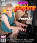 Big Breasted Mature Amanda Loves To Play With Herself