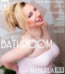 Manuela M in Take A Bath With Naughty Mature Manuela video from MATURE.NL