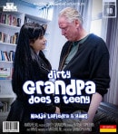 Hot Teeny Babe Nadja Lapiedra Gets It On With Grandpa Hans video from MATURE.NL