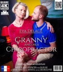 Granny Eva Delage Loves Fucking Her Young Chiropractor At Home