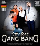 Three Strapping Guys Fuck MILF Kitty Core Until They All Come On Her Big Tits video from MATURE.NL