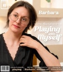 Skinny Mature Barbara Masturbates At Home