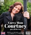 When Big Butt Mom Courtney Takes Off Her Clothes She Goes Wild video from MATURE.NL