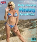 Compilation Of Mature Molly Maracas Pissing Outdoor On The Beach, In The Shower And More video from MATURE.NL