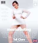 Tall Clare Is A Tall British MILF With Small Tits That Loves To Play With Her Pussy video from MATURE.NL