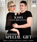 Hot Blonde Czech Nympho MILF Kasia Has A Very Hardcore Gift For Her Strapping Stepson video from MATURE.NL