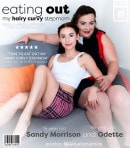 Curvy Stepmom Odette Gets Her Hairy Pussy And Big Ass Licked By Her Stepdaughter Sandy Morrison video from MATURE.NL