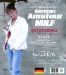 Klaudia K in Hot German MILF Klaudia Gets Naked And Wet During Her Interview By Our Naughty Reporter video from MATURE.NL