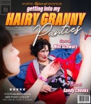 Hairy Stepgranny Mini Schwarz's Step-granddaughter Loves To Get Into Her Hairy Granny Panties video from MATURE.NL