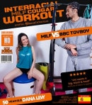 Dana Levy Is A Hot 50 Year Old MILF Cougar Who's Riding Her BBC Instructor For A Hardcore Workout!