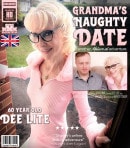 Dee Lite Is A 60 Year Old British Granny That Has A Naughty Date With A 29 Year Old Man