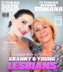 73 Year Old Granny Romana Got Into An Old & Young Lesbian Adventure With 21 Year Old Suzie Sparklez video from MATURE.NL