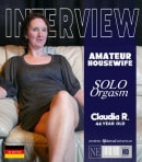 Claudia R in Amateur Housewife Claudia Loves To Orgasm! video from MATURE.NL