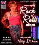 Masturbating Kitty Dickens Is A 46 Year Old Rock 'n' Roll Mom Who Loves To Play With Her Pussy video from MATURE.NL