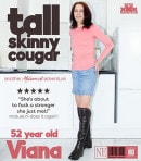 Viana Is A 55 Year Old Skinny Cougar Who Fucks A Stranger At His Home After A Short Encounter