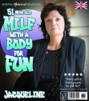 51 Year Old Brit MILF Jacqueline Loves To Play With Her Wet Hairy Pussy When She's Alone