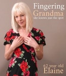 British Elaine Is A Horny 62 Year Old Modern Grandma With A Lust For Masturbation