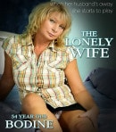 Bodine Is A 54 Year Old MILF Wife Who Loves To Masturbate When Her Husband's Away From Home