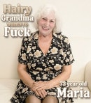 Maria Is 73 Year Old Grandma That Loves To Get Her Hairy Pussy Fucked By A 23 Year Old Toyboy