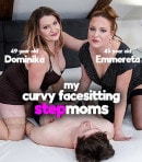 Bisexual Stepmoms Dominika And Emmereta Facesit Their Stepson In A Kinky Fetish Threesome
