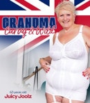 Horny British Granny Juicy Joolz Knows How To Keep Herself Busy
