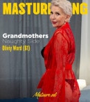 61-Year-Old Granny Oliviy Shows Off Her Naughty Side And Fucks Herself With A Dildo