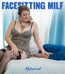 42 Year Old MILF Jara C. Facesits Her 21 Year Old Stepson video from MATURE.NL