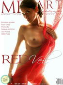 Sharina in Red Veil gallery from METART by Jalocha