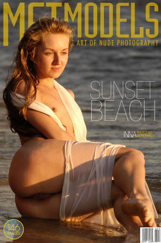 Inna in Sunset Beach gallery from METMODELS by Sergey Goncharov