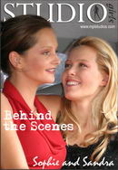 Sophie And Sandra in Behind The Scenes gallery from MPLSTUDIOS