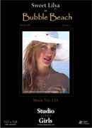 Lilya in Bubble Beach video from MPLSTUDIOS by Alexander Lobanov