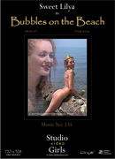 Lilya in Bubbles on the Beach: Final Scene video from MPLSTUDIOS by Alexander Lobanov