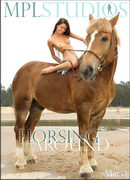 Maria in Horsing Around gallery from MPLSTUDIOS by Alexander Fedorov
