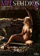 Alla in When Angels Sing gallery from MPLSTUDIOS by Alexander Fedorov