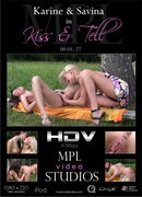 Karine & Savina in Kiss & Tell video from MPLSTUDIOS by Alexander Fedorov