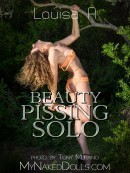 Louisa A in Beauty Pissing Solo gallery from MY NAKED DOLLS by Tony Murano