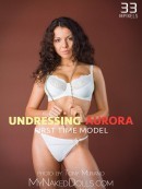 Undressing Aurora gallery from MY NAKED DOLLS by Tony Murano