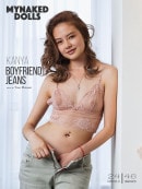 Kanya in Boyfriend Jeans gallery from MY NAKED DOLLS by Tony Murano