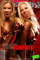 Marketa & Roxy in Vampires gallery from MYGLAMOURSITE by Tom Veller