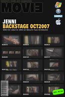 Jenni in Backstage OCT 2007 video from MYGLAMOURSITE by Tom Veller