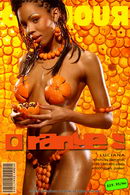 Luciana in Oranges gallery from MYGLAMOURSITE by Tom Veller