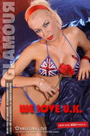 Angelina Love in We Love UK gallery from MYGLAMOURSITE by Tom Veller
