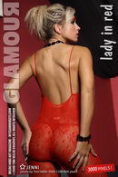 Jenni in Lady in Red gallery from MYGLAMOURSITE by Tom Veller