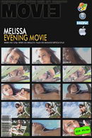 Melissa in Evening video from MYGLAMOURSITE by Tom Veller