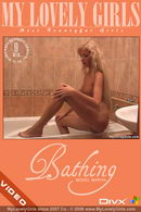 Mariya in Bathing video from MYLOVELYGIRLS