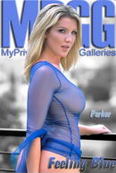 Parker in Feeling Blue gallery from MYPRIVATEGLAMOUR